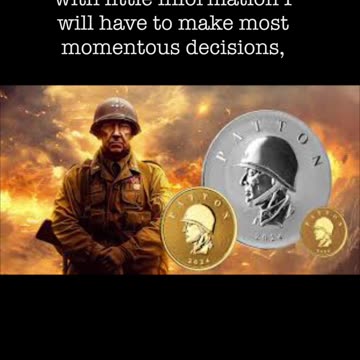 Nov 22, 2025 Gen. Patton quotation of the day [To Beatrice] #ww2 #war #leadership #metallica