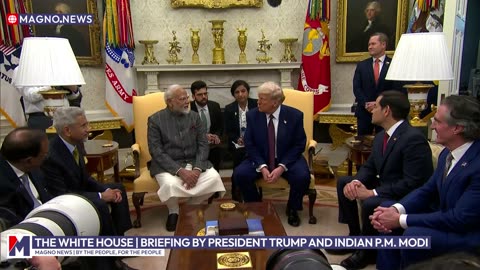 The White House | Briefing by President Trump and Indian P.M. Modi (Feb 13, 2025) [LIVE]