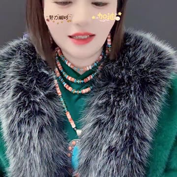 20251024-04 Natural Sterling Turquoise Pendant Neck Emerald Sparkling