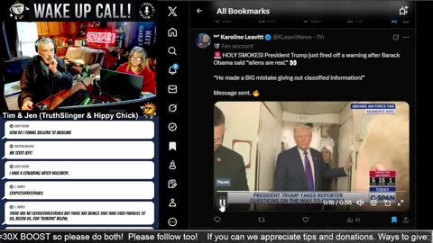 WAKE UP CALL ~ w/ Tim & Jen