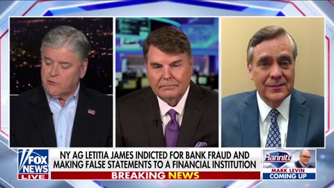 'LAWFARE'S HAPPIEST WARRIOR': Turley, Jarrett Light Up Letitia James After Bank Fraud Indictment