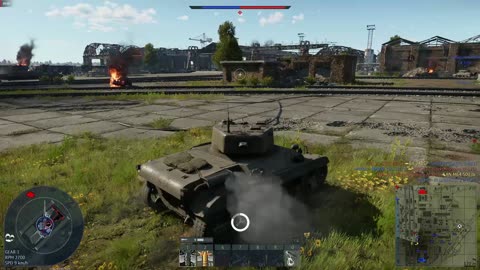 🎮War Thunder M2A4's Last Stand in an EPIC Battle!🔥