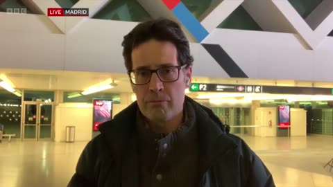 BREAKING: Two high-speed trains crash in Spain - at least 10 dead and 100 injured | BBC News