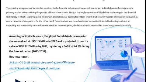 Global Fintech Blockchain Market Analysis: Trends, Growth, and Key Players (2023–2031)