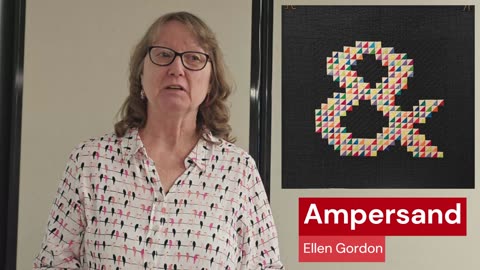 Quilt - Ampersand by Ellen Gordon