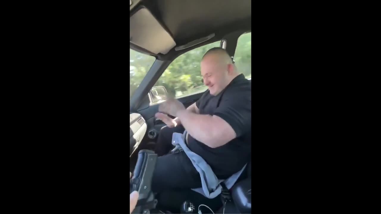 Give this guy a gun, sure. Could have killed someone easily. Dumb ass