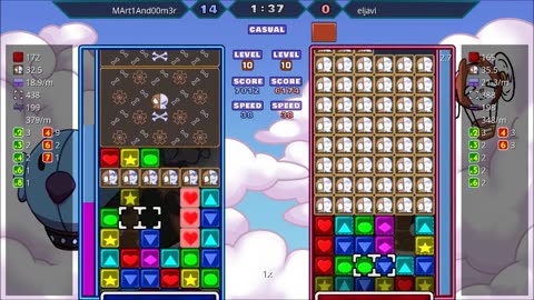 Panel Attack 2-Player Casual (12-11-2025): MArt1And00m3r vs. Eljavi