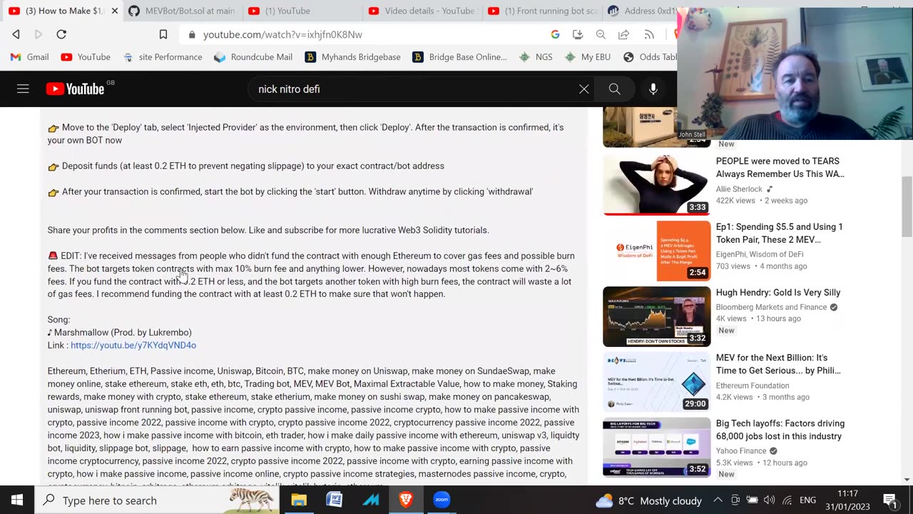Ethereum Slippage Bot scam exposed