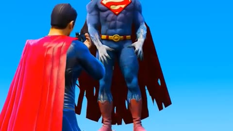 Baby Doll and Superhero VS Zombie Supperman