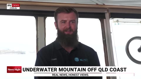 Underwater mountain found off Queensland coast