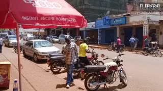 Business owners protest high taxes in Eastern Uganda by closing shops.