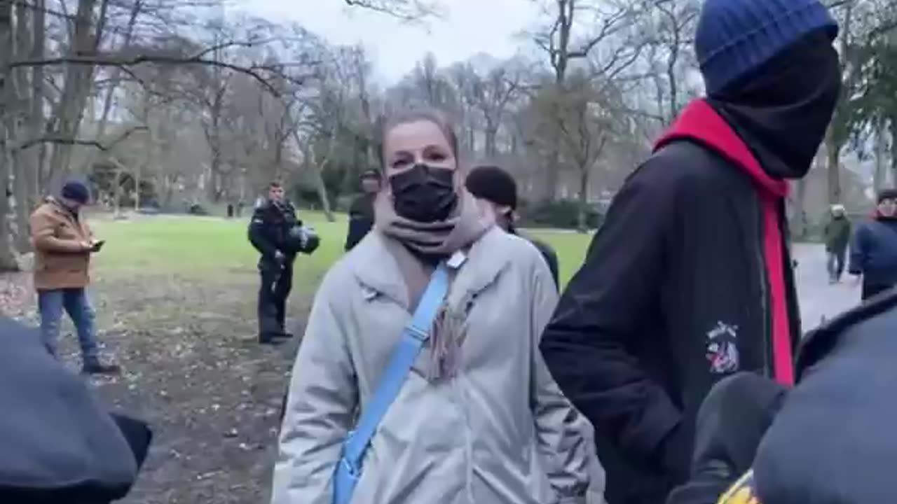 Antifa & leftists gathered to oppose those who showed up to a memorial for the deceased...