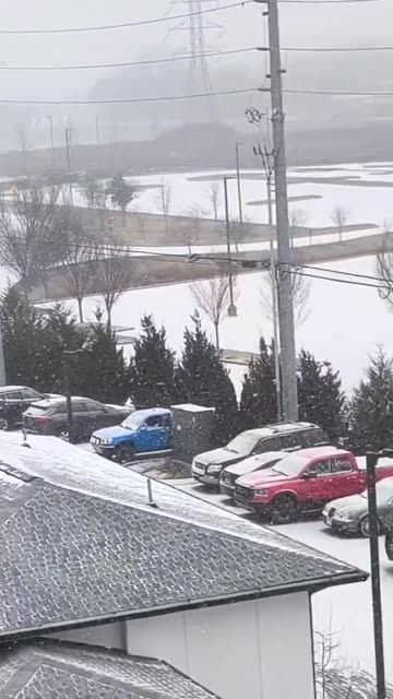 Americans are now questioning why the Snow doesn’t stick to the trees or settle on the grass…..