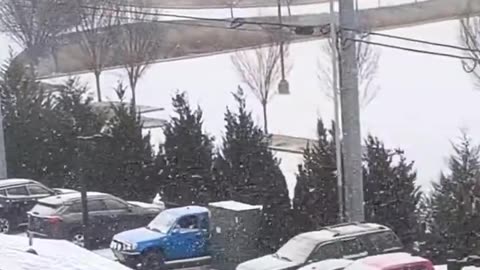 Americans are now questioning why the Snow doesn’t stick to the trees or settle on the grass…..