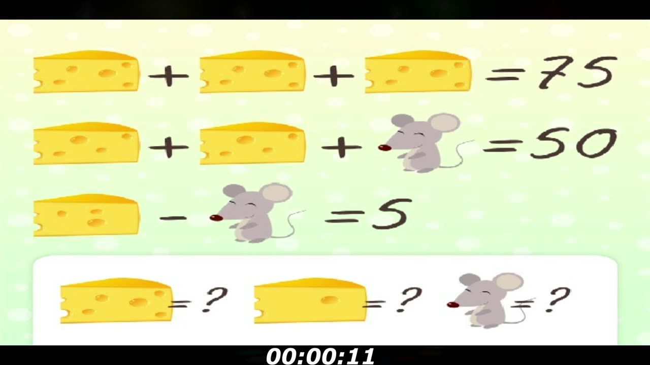 Cheese Puzzle: Simple question, tricky answer