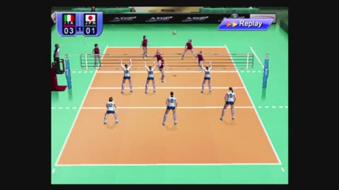 Women's Volleyball Championship (Ps2) Italy vs Japan Part1