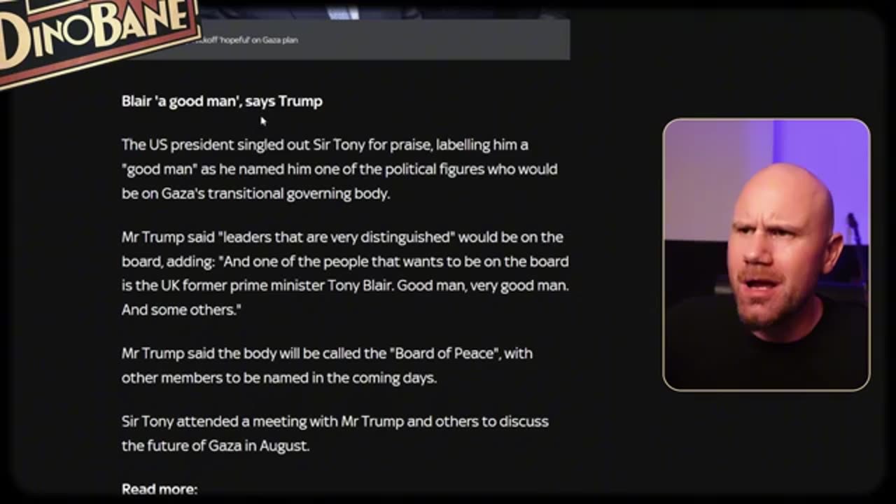 Tony Blair to Rule Over Gaza?