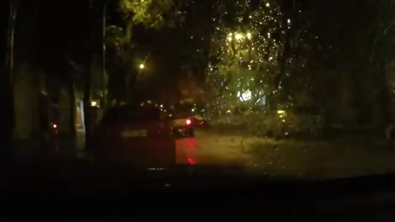 Rain Sounds Inside A Car For Sleeping (ASMR)