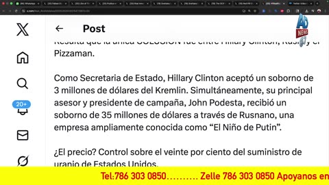 12/17/2025 En marcha las acusaciones contra los Clinton