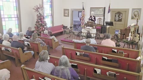 Vernon Chapel Sunday Service (Psalm Ch.148:7-13 Praise Him) led by Willie Mae Ambrose 12/28/2025