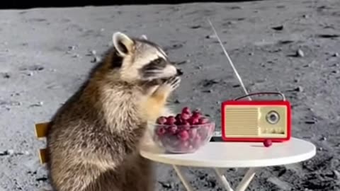 Racoons On The Moon