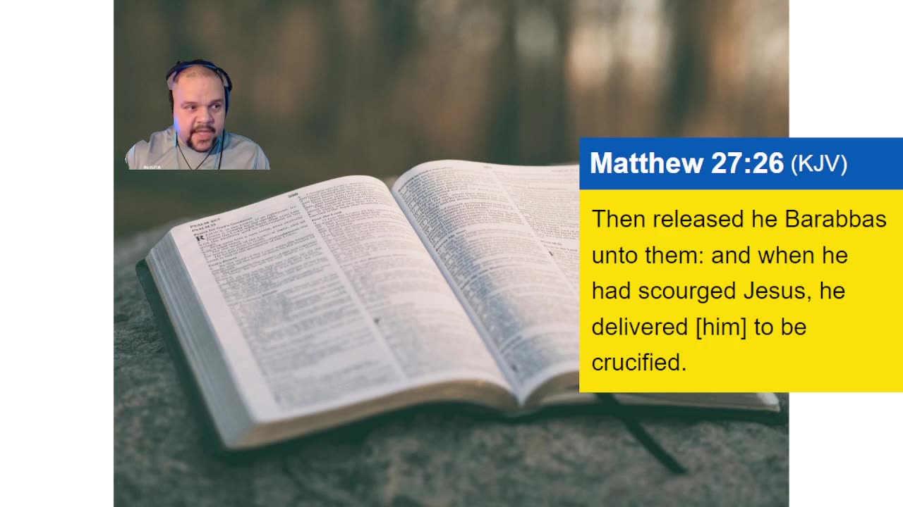 Daily Encouragement - Matthew 27