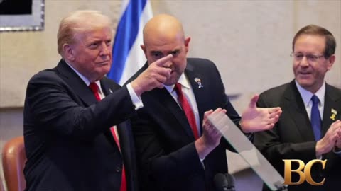 Trump urges pardon for Netanyahu during Gaza address to Knesset