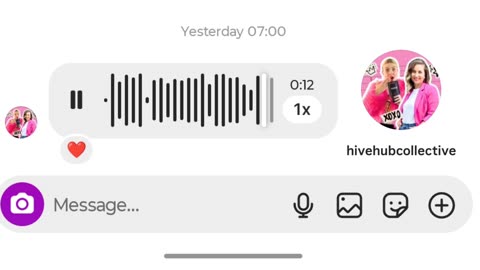 Kristen HiveHubCollective's Feedback to my Audience Exercise