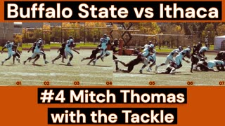 Prototype 304: Buffalo State's Mitch Thomas with the tackle vs Cortland