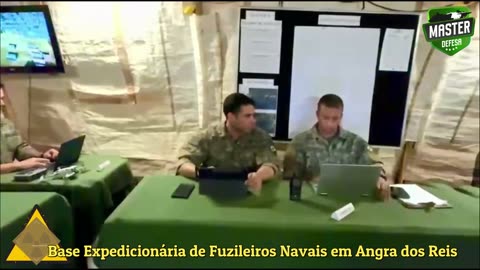 Las Fuerzas Armadas brasileñas dan apoyo al Ejercicio de Emergencia Nuclear en Angra dos Reis