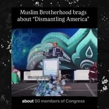 Jews have placed the Muslim Brotherhood to help dismantle America