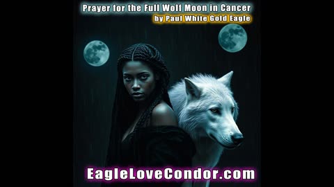 Prayer for the Full Wolf Moon in Cancer with Paul White Gold Eagle from Prime Disclosure