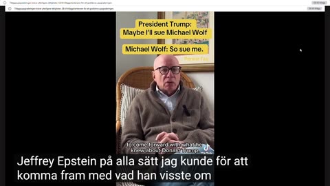 Trump vågar nog inte stämma författaren Michael Wolf