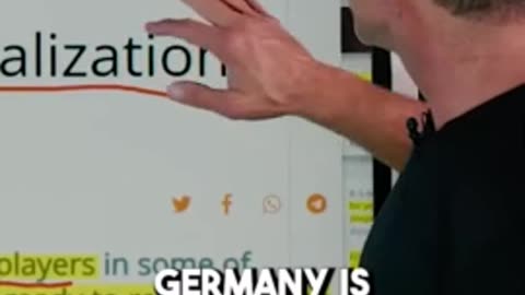 Germany is at risk of de-industrialization. #ytshorts