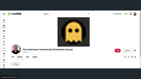 The Cybertown Youniversity Orientation Course