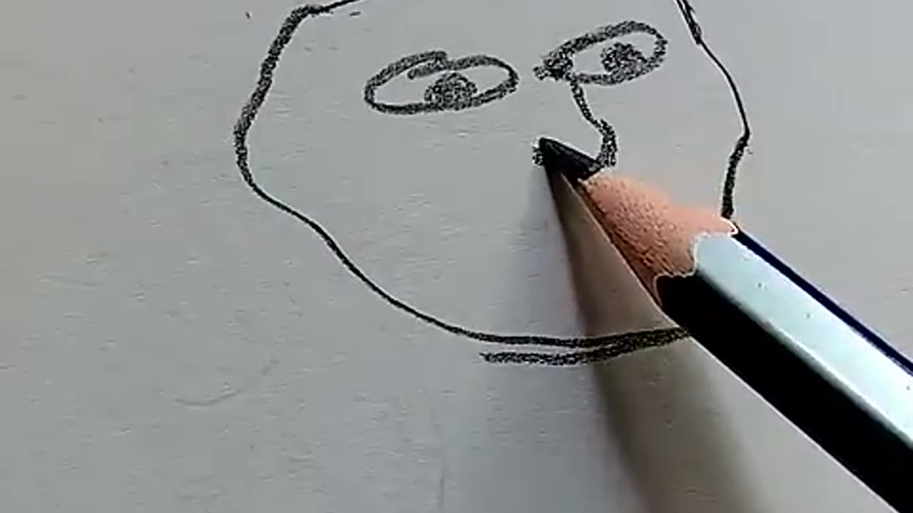 Troll face Drawing