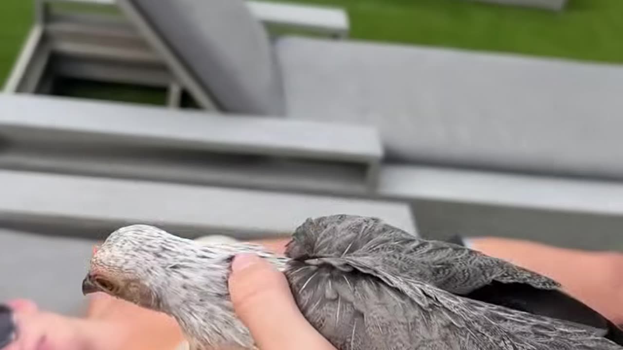 her face