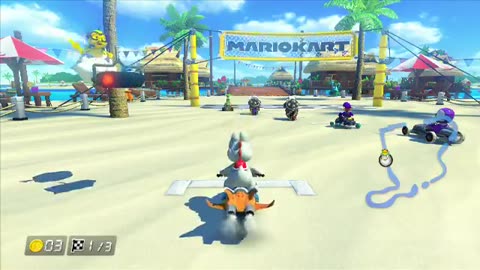 Halloween A-Thon 2014 Day 23. Halloween Mii Mario Kart 8 with TheGreatGQ - 10 _ 11