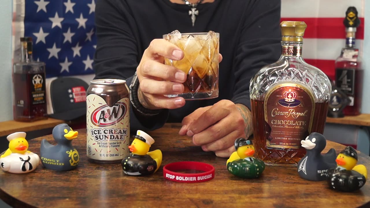 Donald Hulse - Crown Royal Chocolate Whiskey & A&W Ice Cream Sundae Soda