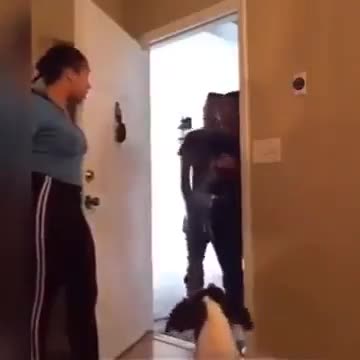 They thought they could just run up inside someone's home... Thoughts?