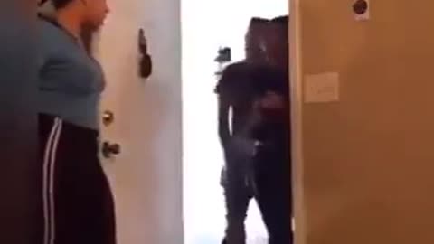 They thought they could just run up inside someone's home... Thoughts?