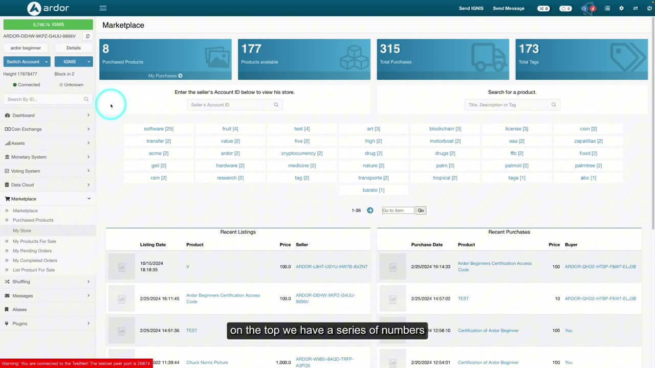 71 Discover the Decentralized Ardor Marketplace