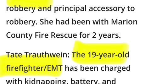19 year old Firefighter Hazed at work: Arrests & Firings followed