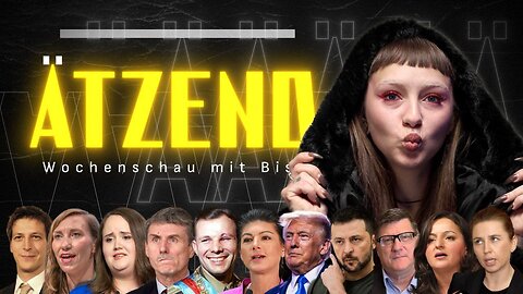Ätzend #9 - Der Wochenrückblick mit Biss: Grün zu Blau, Auto-Absturz, Weltkrieg? Pojeсhali!