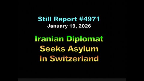 #4971, Senior Iranian Diplomat Seeks Asylum in Switzerland Amid Growing Unrest