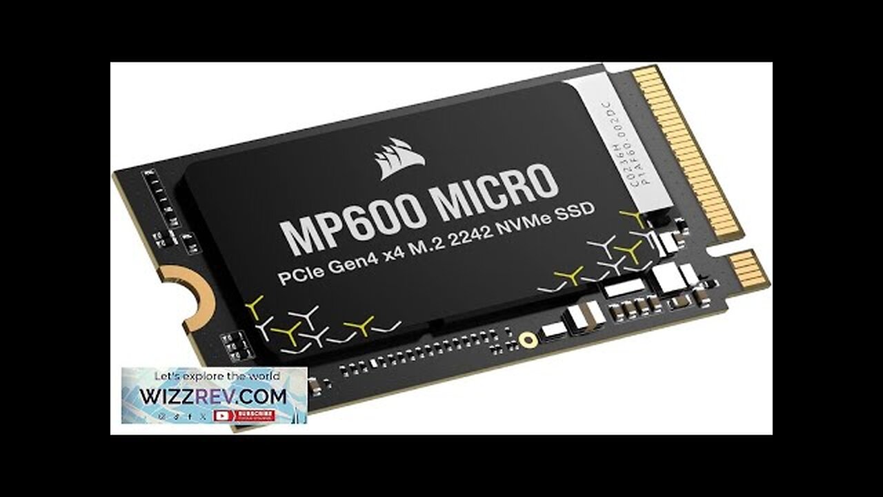 Corsair MP600 Micro 2TB M.2 NVMe PCIe x4 Gen4 SSD – M.2 Review