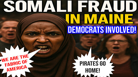MAINE Somalian and Democrats Stealing Millions from taxpayers just like in Minnesota