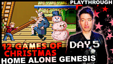 Let's Play HOME ALONE (Genesis, 1992) 🎄 The 12 Games of Xmas 🎄 Day 5 of 12