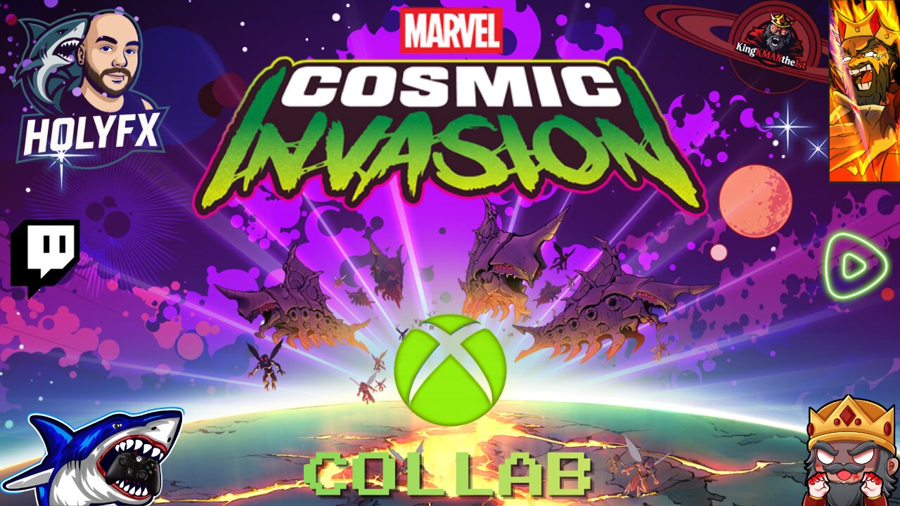 Cosmic Rumble 🔴Live: COLLAB STREAM W/ HOLYFX | Playing Marvel: Cosmic Invasion | XBOX ...