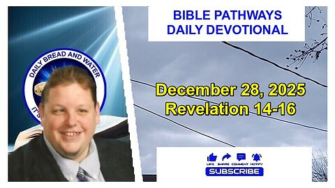 Bible Pathways Daily Devotional Dec 28, 2025
